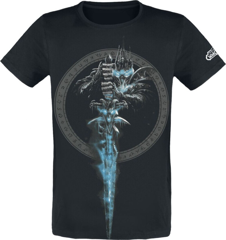gaming T-skjorte - Lich King - S til XXL - Herrer - svart
