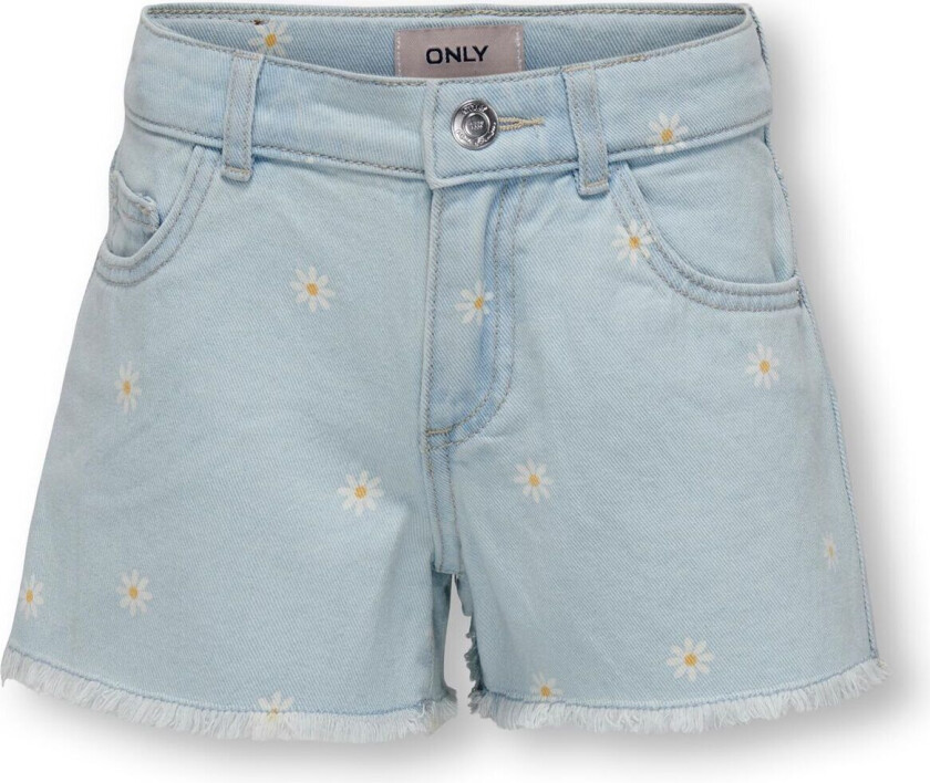 Shorts - Kogrobyn daisy shorts BJ - 128 til 164 - jenter - lyseblå