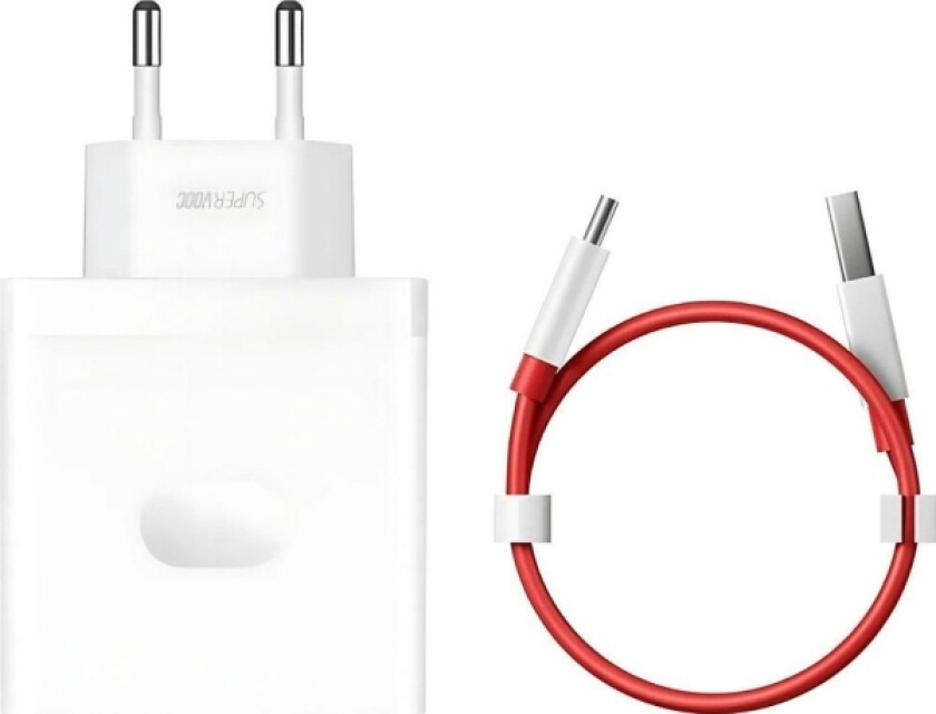 SUPERVOOC 100W One Port adapter med kabel 1xUSB-A