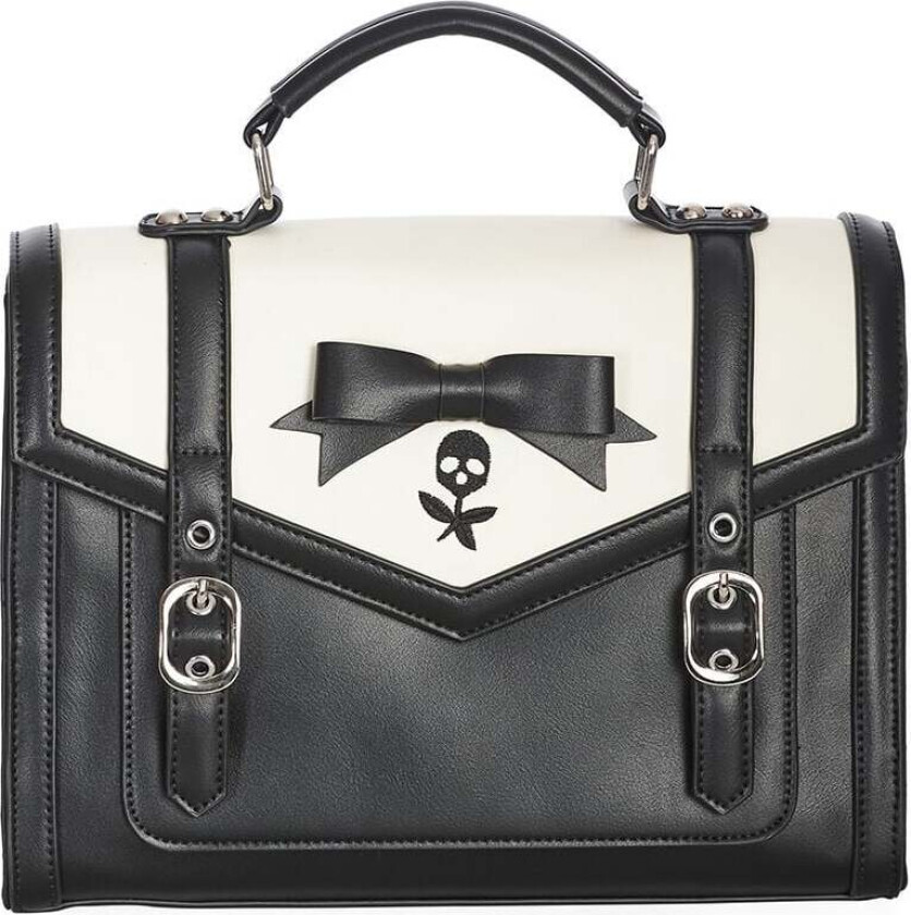 Goth Håndveske - Nevermore Satchel - Damer - svart