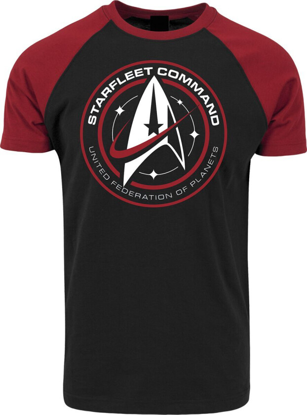 T-skjorte - Starfleet Command - S til 5XL - Herrer - flerfarget