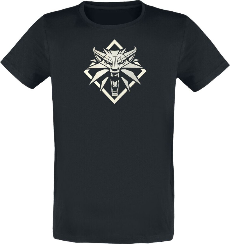 gaming T-skjorte - Wolf Medallion - S til XXL - Herrer - svart