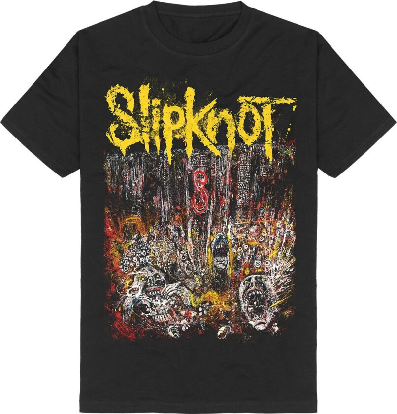 T-skjorte - MSG Painting - S til 5XL - Herrer - svart