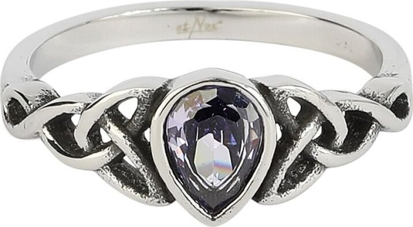 Ring - Celtic Drop - Damer - sølvfarget