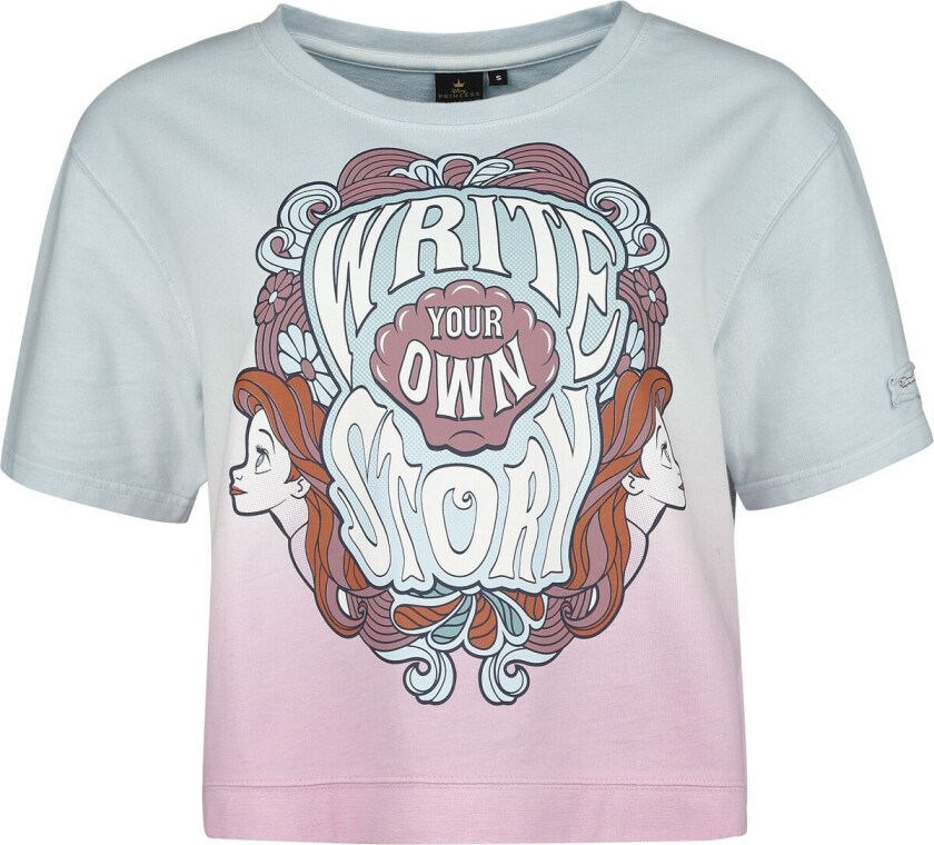 Disney T-skjorte - Disney Princess - Picnic Collection - Ariel - S til XXL - Damer - flerfarget
