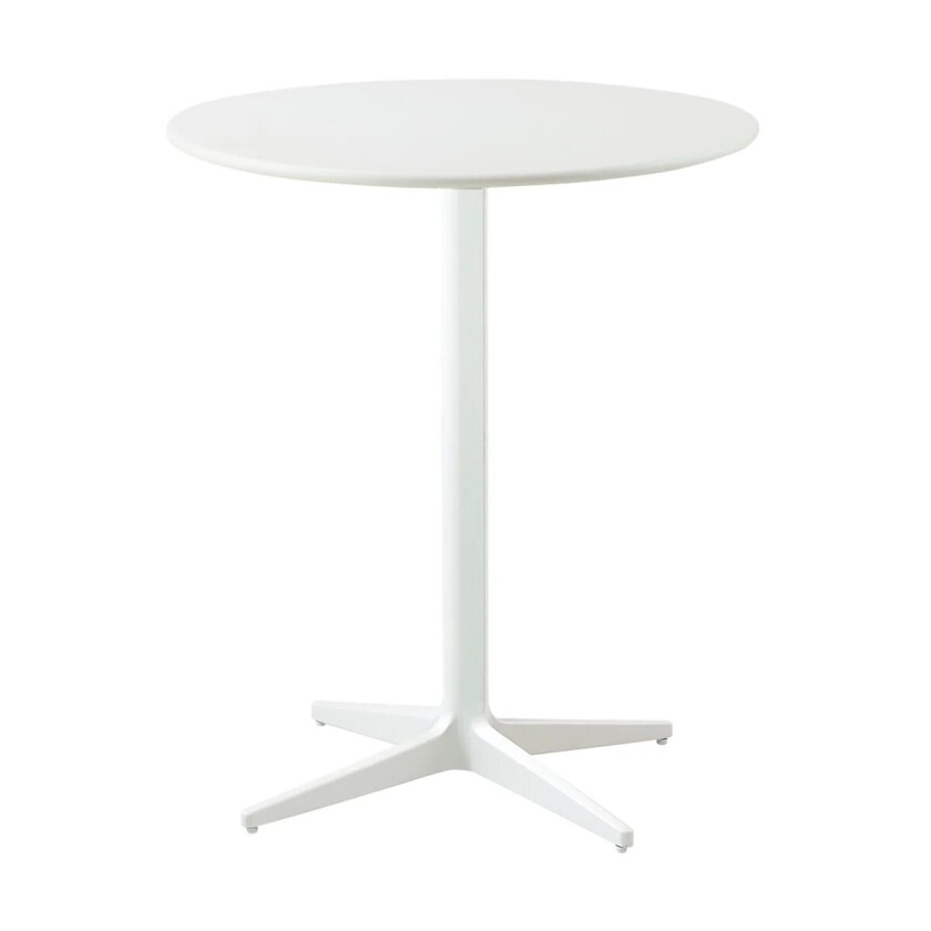 Drop kafébord Ø60 cm White-white