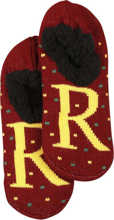 Sokker - Ron Weasley - EU35-38 til EU 39-42 - Unisex - rød