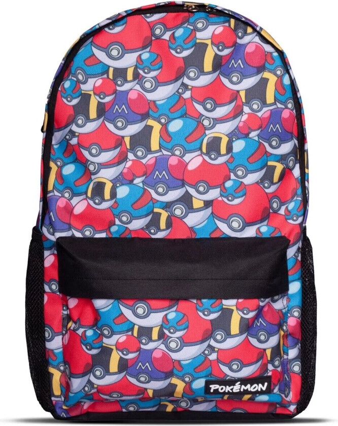 gaming Ryggsekk - Poke Balls - Unisex - flerfarget