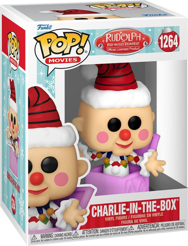 Charlie in the Box vinyl figurine no. 1264 - Funko Pop! - Funko Shop Europe