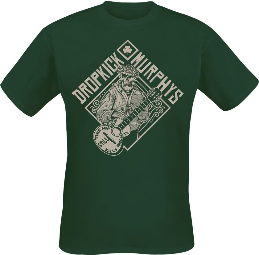 T-skjorte - Skelly Cousin - S til XXL - Herrer - mørkegrønn