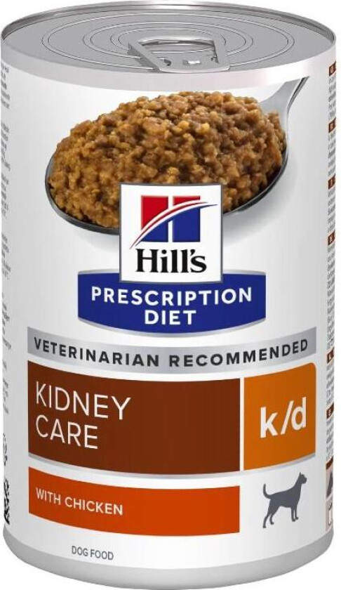 Bilde av k/d våtfôr til hund med kylling 12 x 370 g