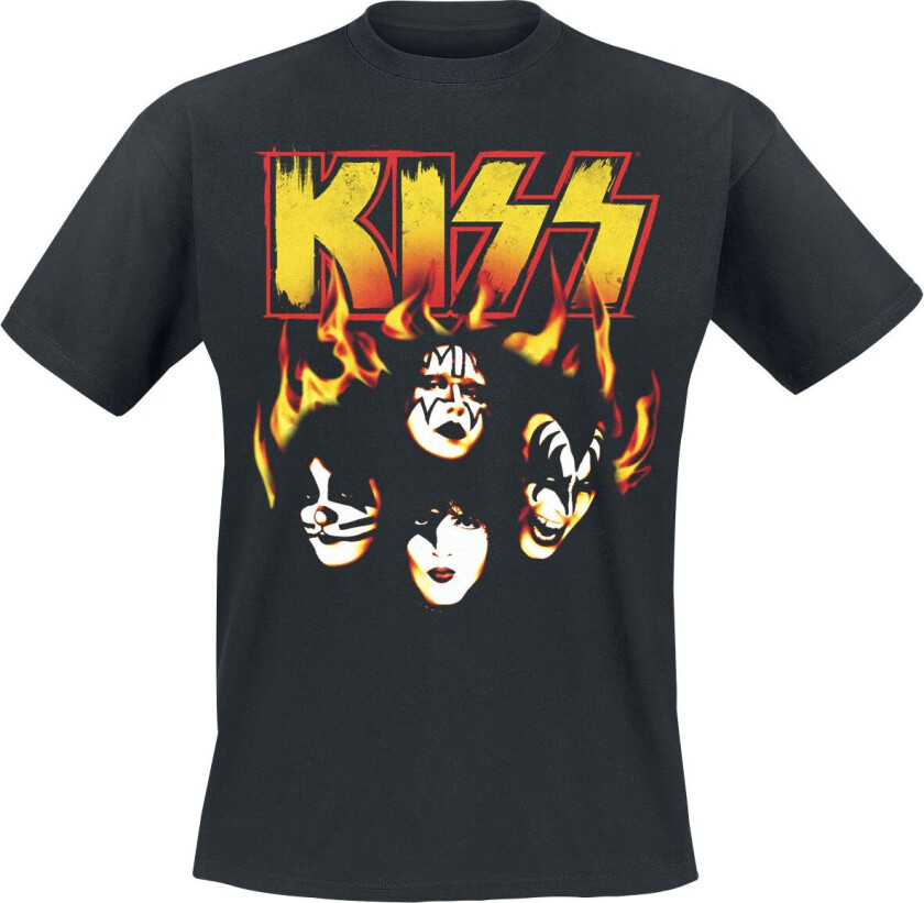 T-skjorte - Burn With Me - S til 3XL - Herrer - svart