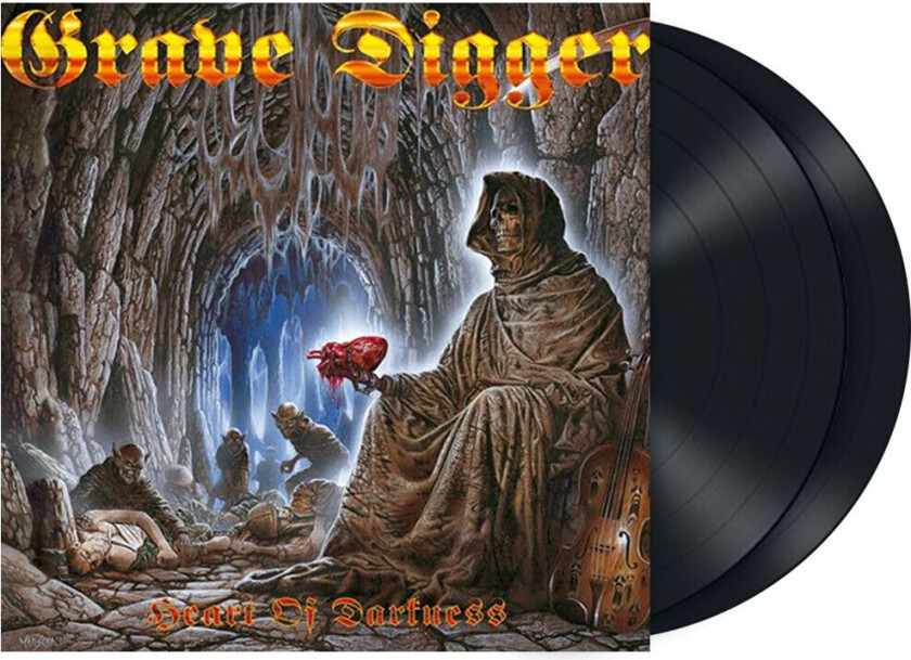 LP - Heart of darkness - Unisex - svart