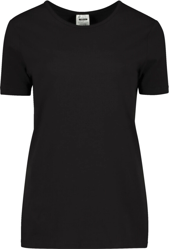 Basic Tee Round Neck, t-skjorte dame Caviar Black