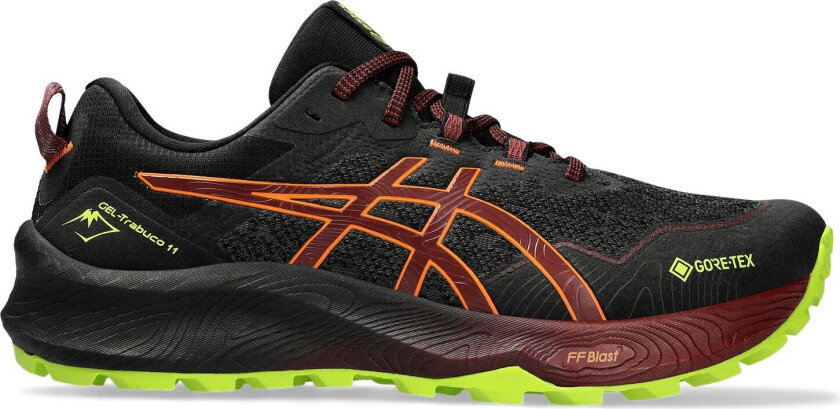 Asics Gel-Trubaco 11 Gore-Tex, vanntett løpesko, herre Black/antique Red