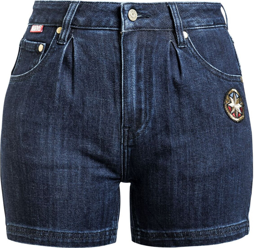 Disney Shorts - Star - 27 til 31 - Damer - denim-blå