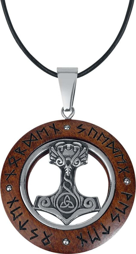 Bilde av Halskjede - Thor's Hammer - Unisex - sølvfarget