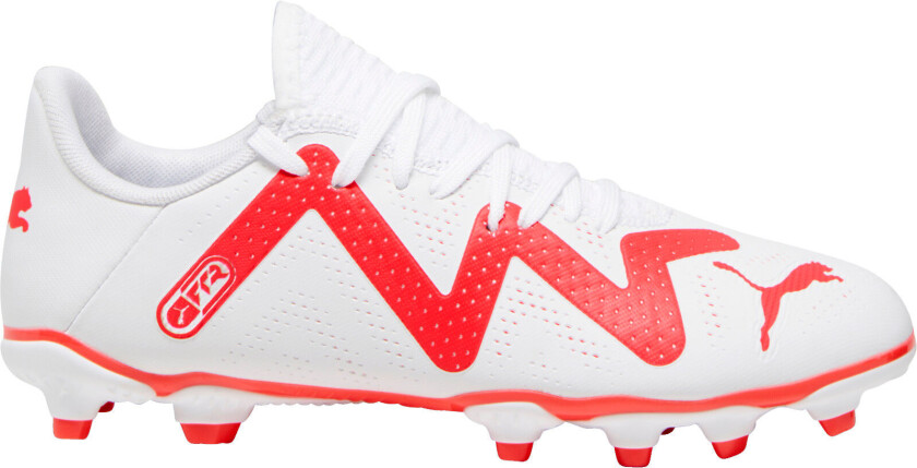 Future Play Fg/ag Junior  White/Fire Orchid 29