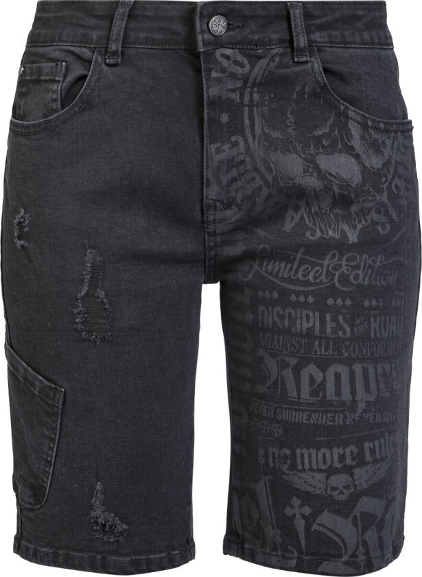 Shorts - 27 til 34 - Damer - svart