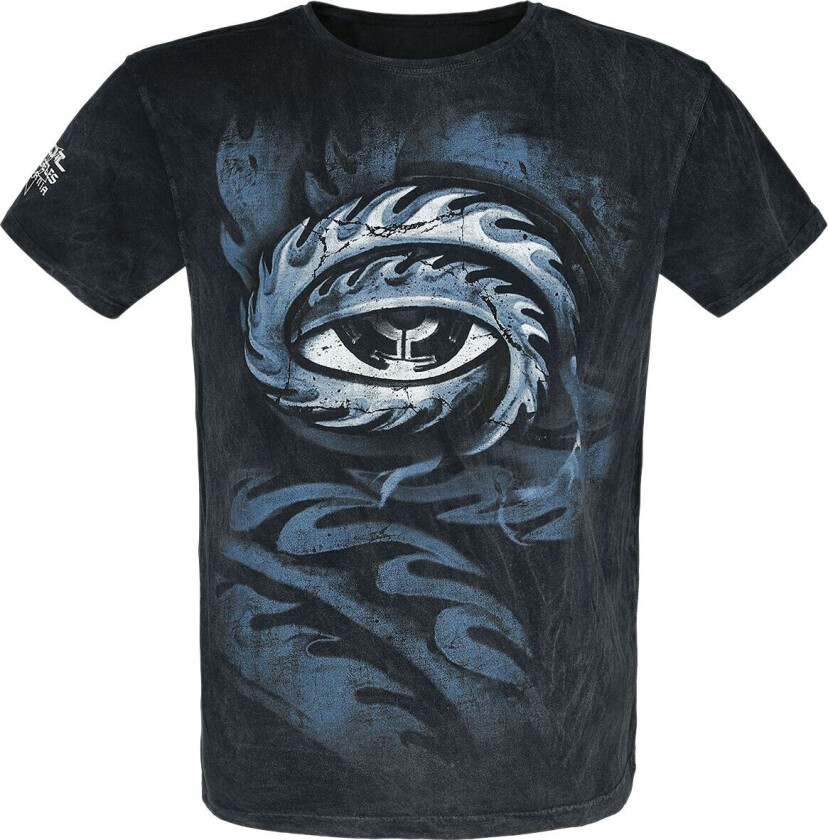 T-skjorte - Eye - S til 3XL - Herrer - svart