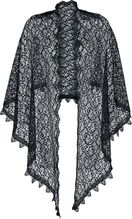 Rockabilly Klede - Gothic Scarf - Damer - svart