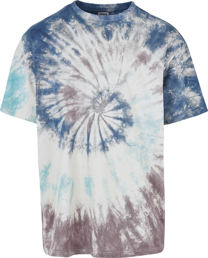 T-skjorte - Oversized tie-dye t-skjorte - S til 4XL - Herrer - antikk hvit