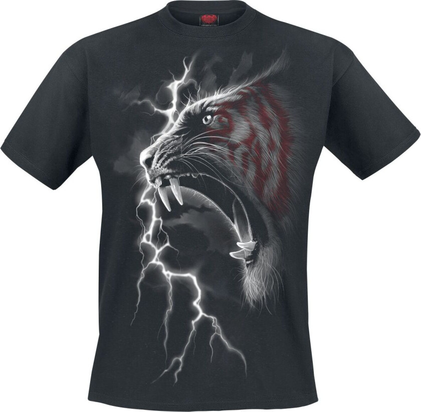 Goth T-skjorte - Mark of the Tiger - S til XXL - Herrer - svart