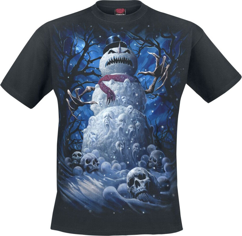 Goth T-skjorte - Dead Cold - S til XXL - Herrer - svart