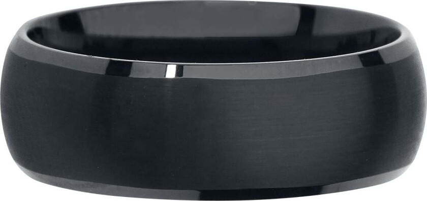 Ring - Svart Tungsten - Unisex - svart
