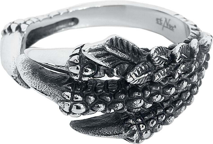 Ring - Dragon's Claw - Unisex - sølvfarget