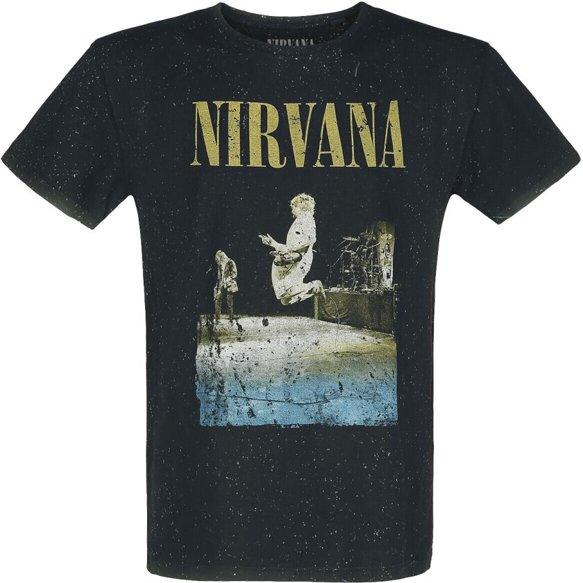 T-skjorte - Stage Jump - S til 4XL - Herrer - svart