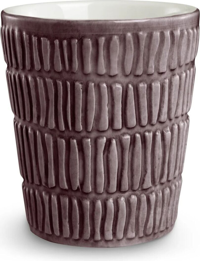 Stripes krus 30 cl Plum