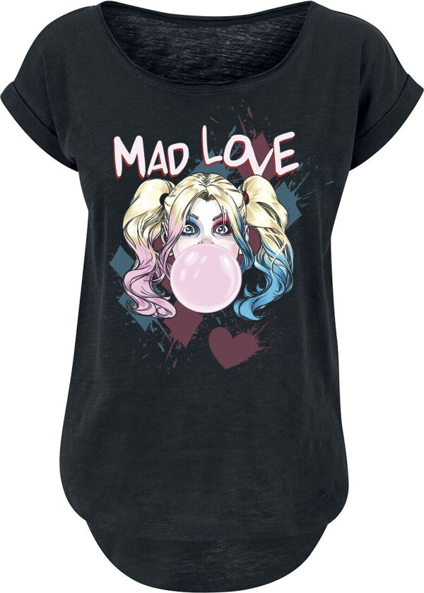 T-skjorte - Mad Love - XS til 3XL - Damer - svart