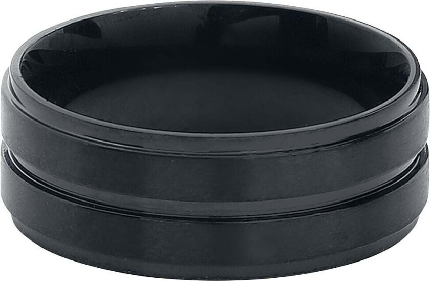 Bilde av Ring - Basic Double Svart - Herrer - svart