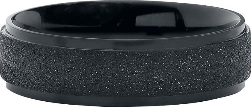 Ring - Svart Diamond - Damer - svart