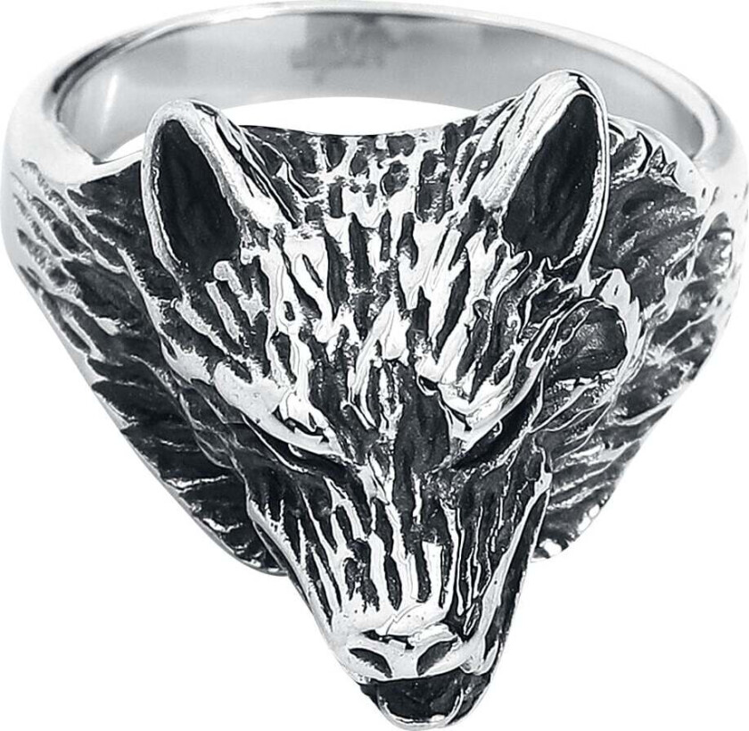 Goth Ring - Wolf Packs - Unisex - sølvfarget
