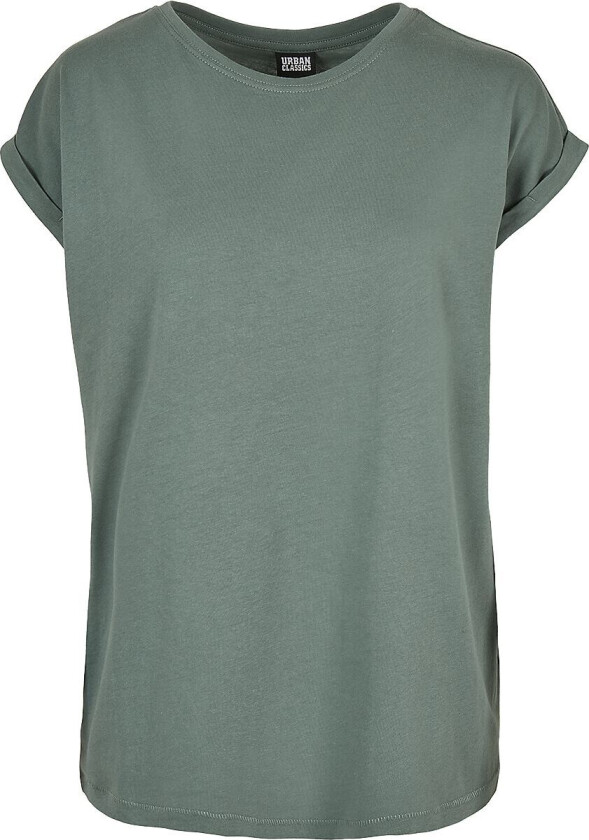 T-skjorte - Ladies Extended Shoulder Tee - S til 5XL - Damer - grønn