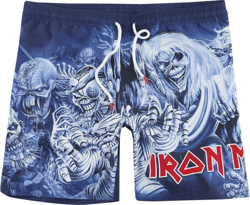 Badeshorts - EMP Signature Collection - M til XL - Herrer - flerfarget