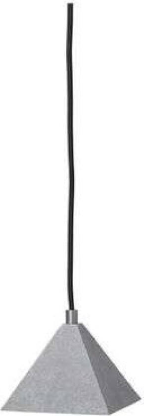 Kare pendel Tumbled Stainless steel