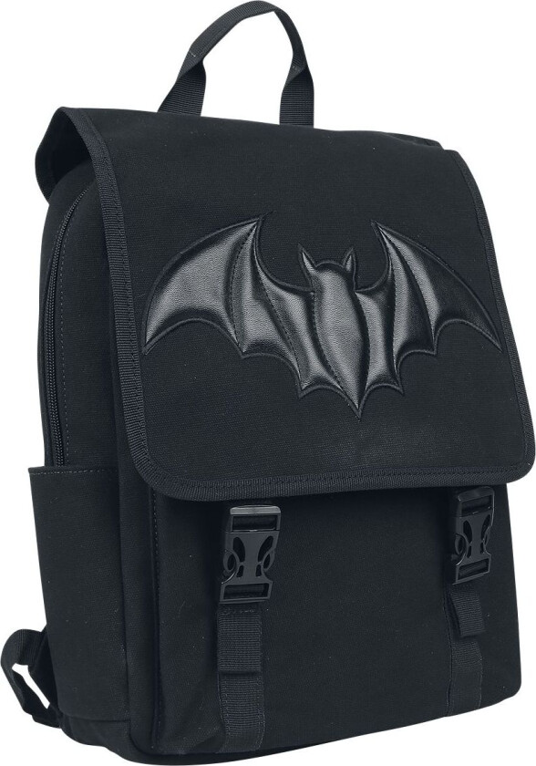 Goth Ryggsekk - Dragon Frenzy - Damer - svart