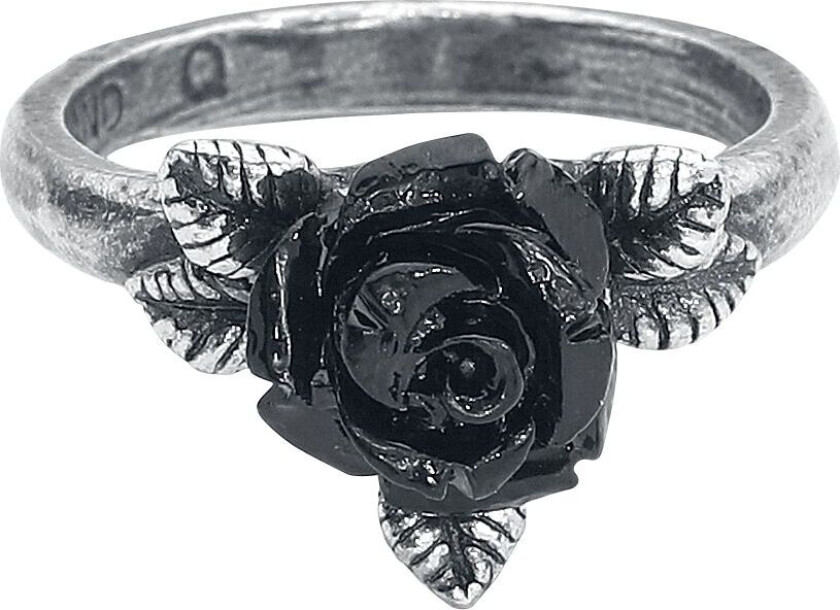 Goth Ring - Token of Love - Damer - sølvfarget