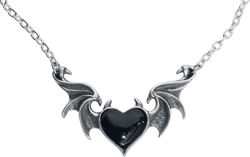 Goth Halskjede - BlackSoul - Damer - svart-sølv