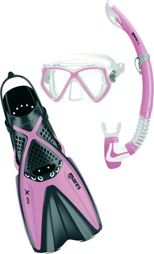 X-One Pirate-18, snorkelsett junior Pink