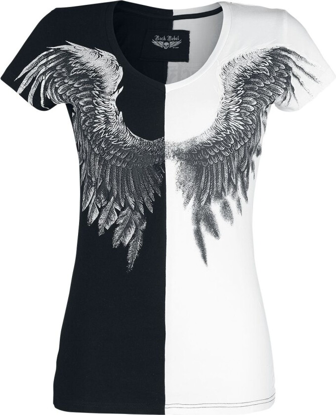 T-skjorte - Shades Of Truth - S til XXL - Damer - svart-hvit