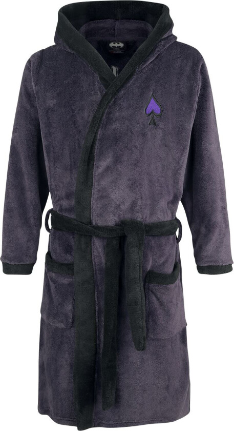 Badekåpe - The Joker - L-XL - Herrer - aubergine