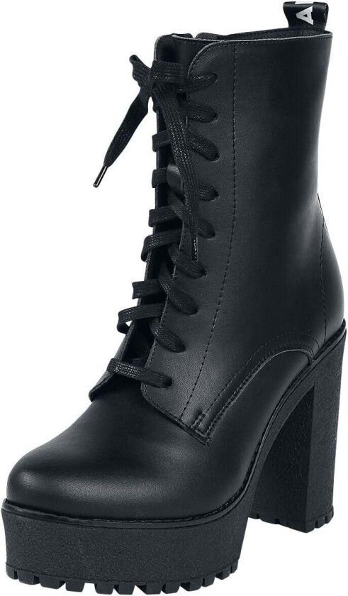 Goth Boot - Ivy Vegan - EU36 til EU40 - Damer - svart