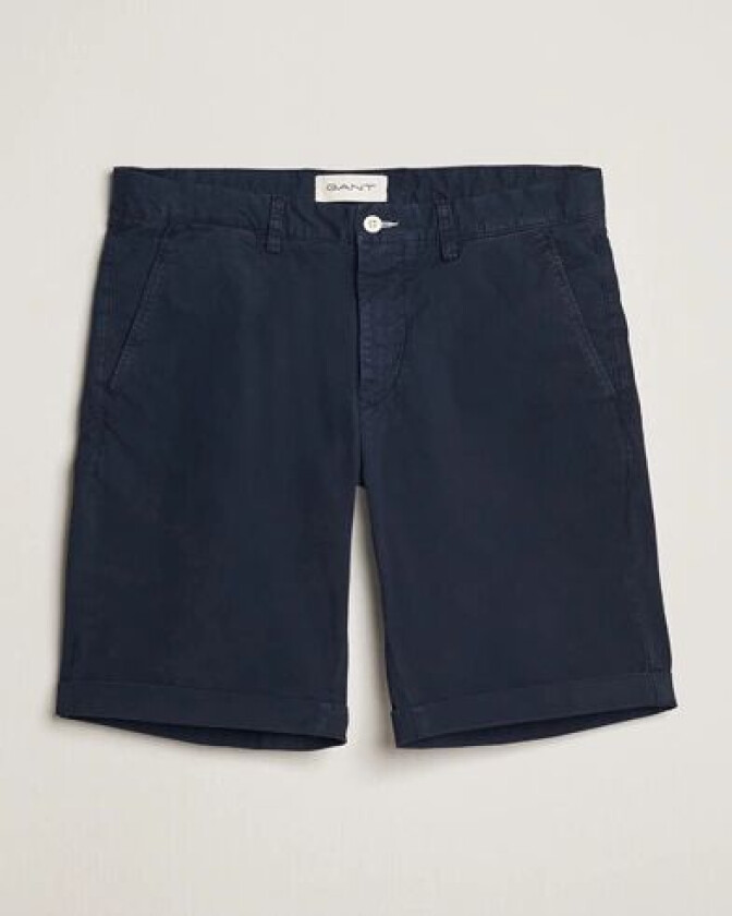 Regular Sunbleached Shorts Marine