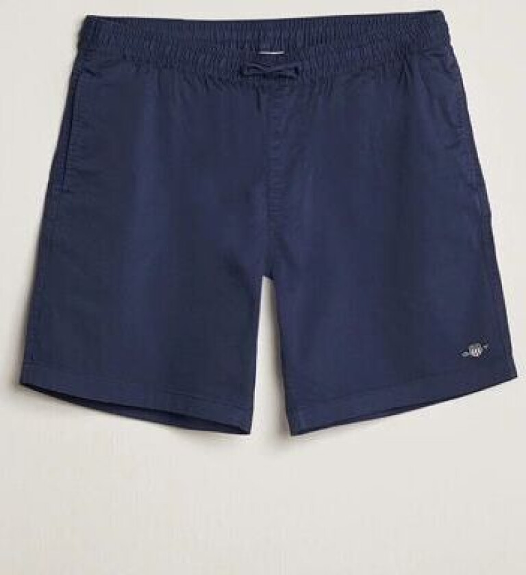 Drawstring Logo Shorts Marine