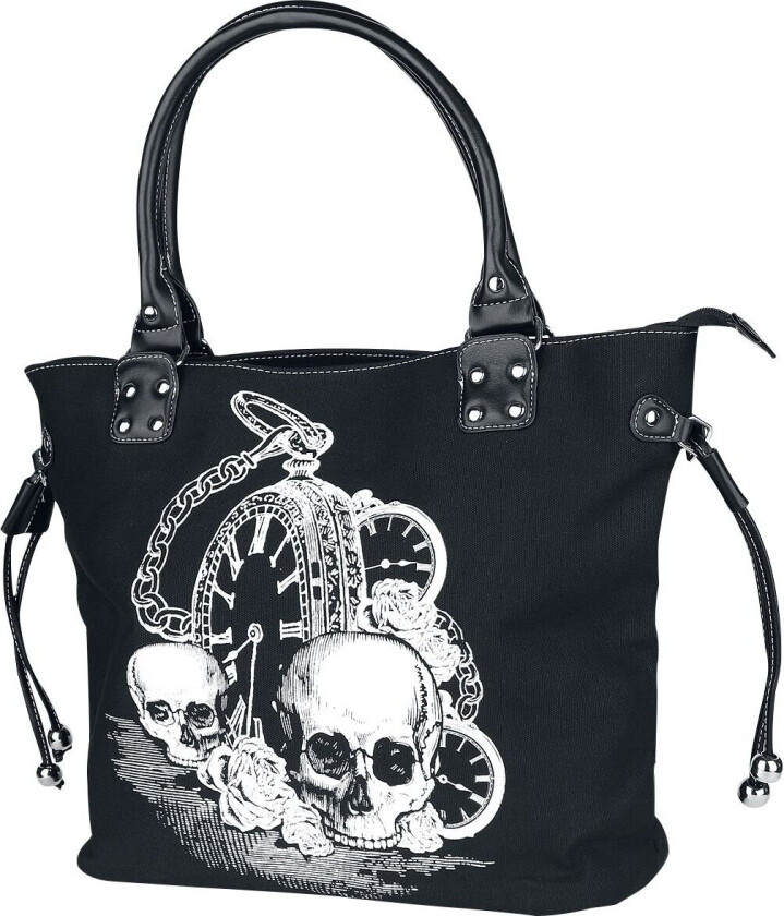 Goth Håndveske - Back In Black - Damer - svart