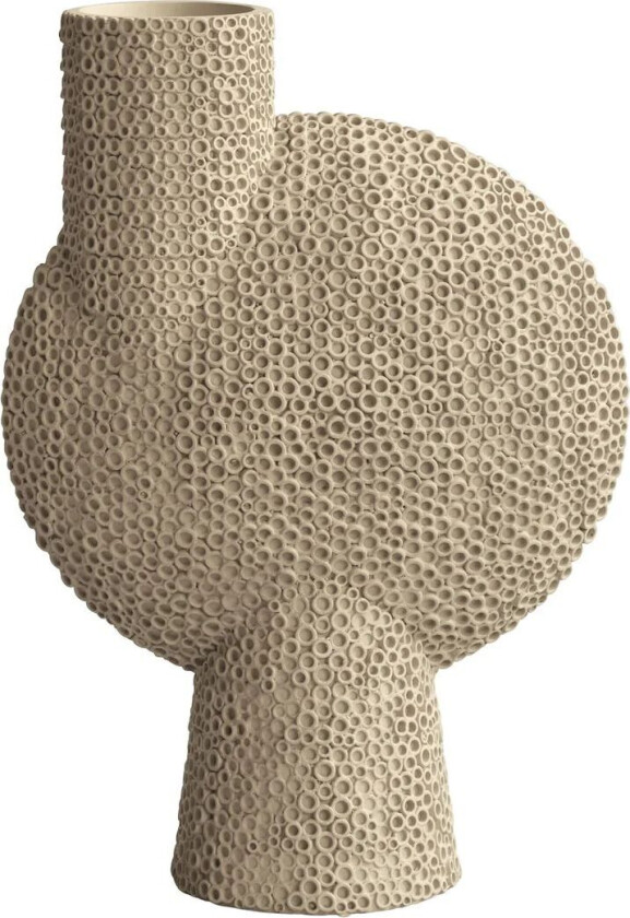 Sphere vase Bubl Shisen big 44 cm Sand